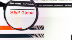 S&P Global(SPGI) 공식 웹사이트의 돋보기를 통한 스크린샷